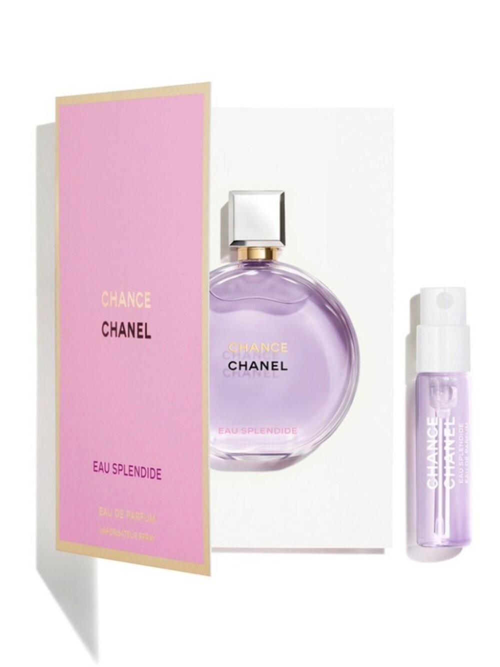 Chance by Chanel Eau Splendide EDP Spray Vial 1.5ml (2pc)